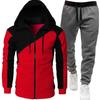 Men's Two-Tone Sports Jacket + Velvet Winter Suit 