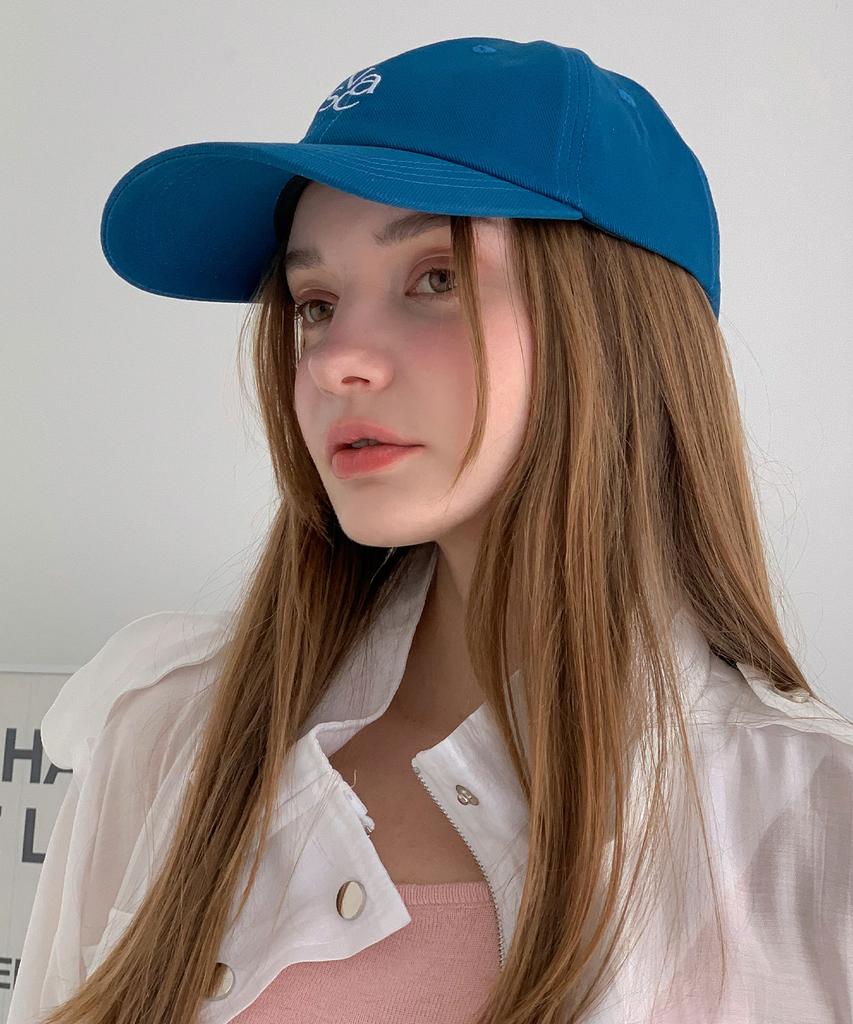 Baseukala Vasc Logo Stitch Embroidered Ball Cap Blue