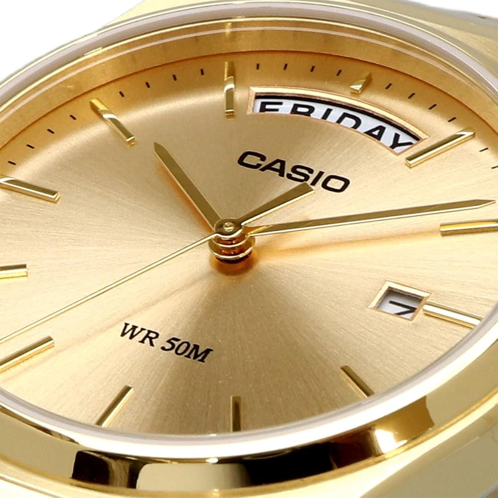 Casio Standard Analog Quartz Men's Watch MTP-B146G-9AV Gold Overseas Model