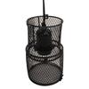 Reptile Heat Lamp Guard Avoid Scald Retractable Heating Lamp Mesh Cover Heat Protector with E27 Ceramic Lamp Holder