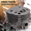 Durable Cylinder Piston Seal Gaskets Compatible For 50,51,55 Chainsaws Big Bore Chainsaw Top End Replacement Parts 46mm