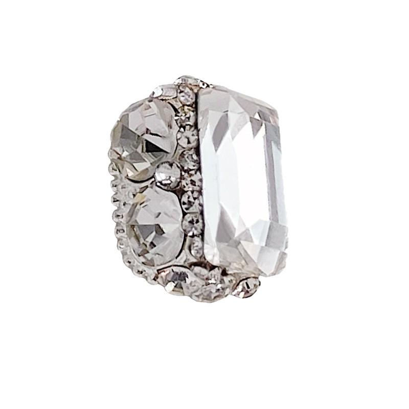 Premium Crystal Rhinestone Nail Art Decorations - Sparkly Rhinestones, Pigeon Egg, Rock Candy, Right Angle Designs, Stacks & Balls