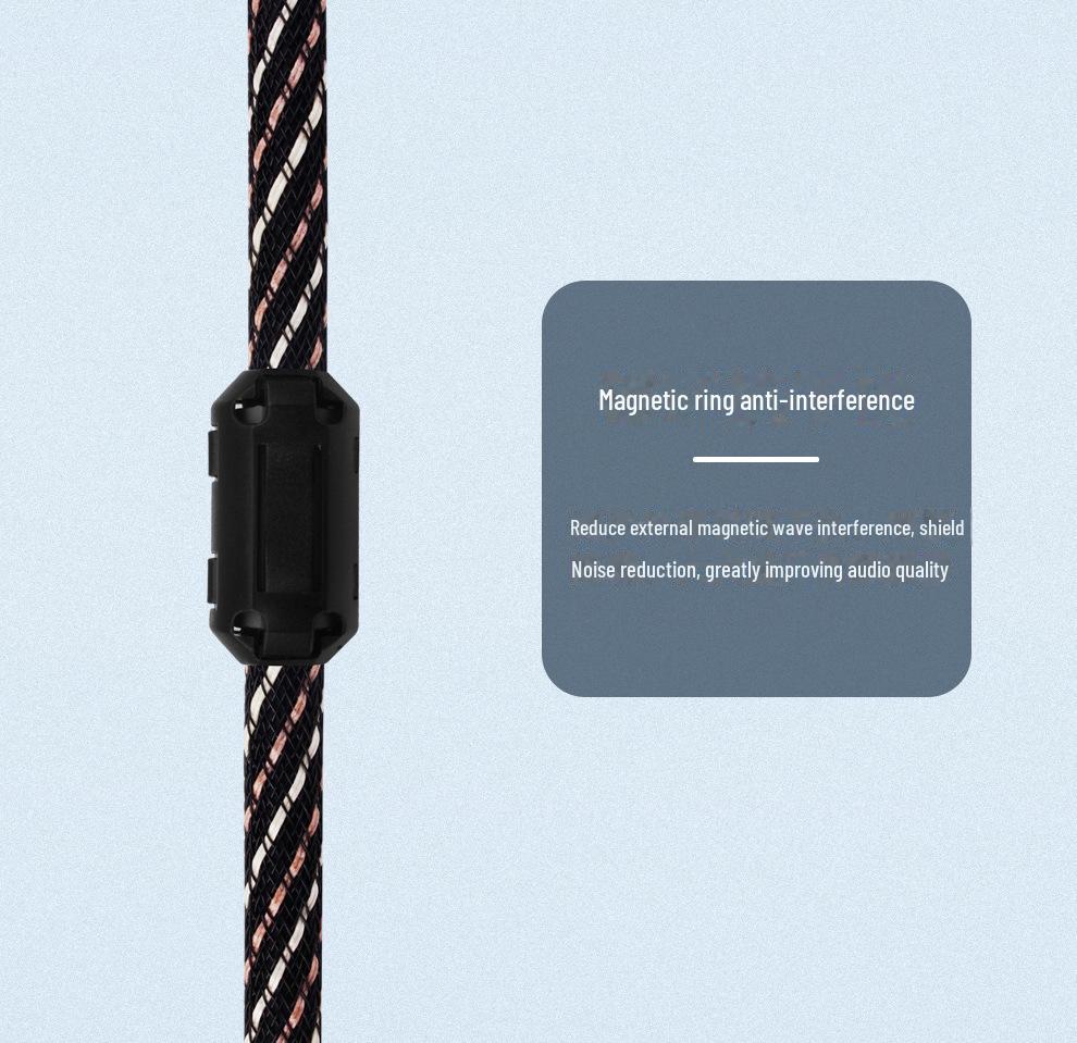 Yangyang Audiophile 3.5mm To Dual RCA Audio Amplifier Cable