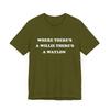 Where There's A Willie There's A Waylon T-Shirt, Outlaw Country Design, Best Friends, Statement Tee, Buddy Gift, Country Music Gift, Legends