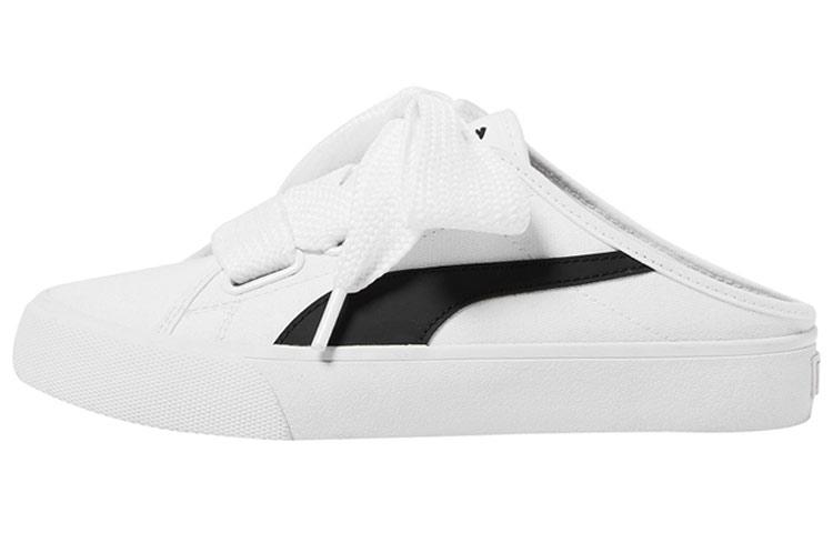 Puma Wmns Bari Mule Ribbon  White Black  36