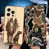 Hunter Dog Hunting Soft Phone Case for iPhone 16 16E 17 Air 15 Pro Max 14 Plus 13 Mini 11 12 7 Black Cover Back Shell