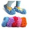 1 Pair Mop Slippers Shoes Brushing Foot Socks Floor Cleaner Bathroom Office Kitchen Supplies Random Color Deft Design