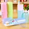 1Pcs Practical Organizer Travel Camping Bath Toothbrush Toothpaste Holder Cover Protect Case Box