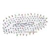 Multiple Holiday Decoration String Lights - Electroplated 5MM Bead, Not Powered