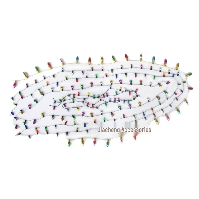 Multiple Holiday Decoration String Lights - Electroplated 5MM Bead, Not Powered