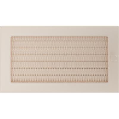 Vent Cover 17x30 Cream with Blinds