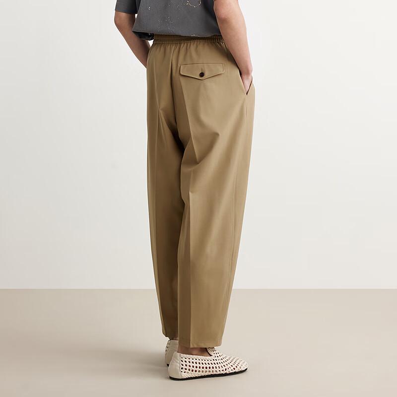 CROQUIS Men's 2025 Spring Straight Loose Casual Pants 9P2E14180