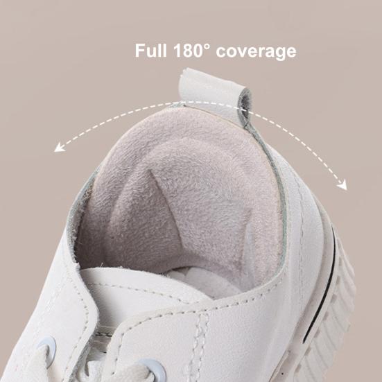 Heel Pads Soft Skin-Friendly Heel Cushions with Strong Adhesive Anti-Slip Stickers Prevent Heel Blisters Reduce Shoe Size Heel Grips