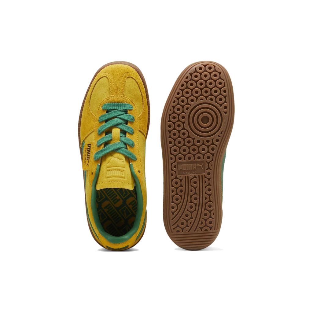 Puma Palermo Pelé Yellow Archive Green Unisex Sneakers Yellow-Sizzle 396463-12