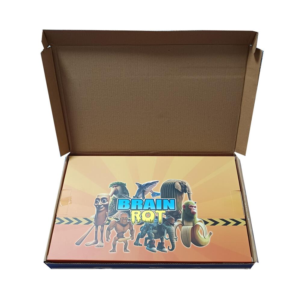 24 Piezas Brainrot Tung Tung Sahur Figuras Muñeco Tralalero Tralala Bombardino Cocodrilo Chimpancini Bananini Modelo Juguete Regalo