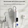 220V 3000W-5500W Instant Water Heater  Portable Electric Heaters for Bathroom Hot Water Shower and Home Kitchen Heating