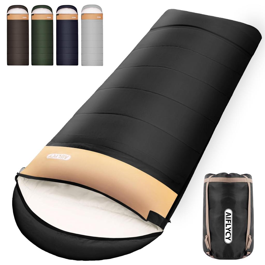 AIFLYCY Sleeping Envelope For Summer Insulation Under 230T Water All Comfortable Temperature Easy For Mountain Sleeping In The Disaster Outdoor Fully
