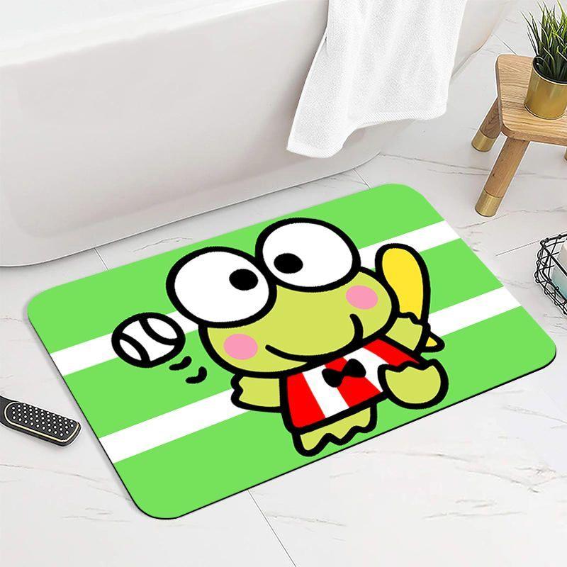 Big-eyed frog diatom mud absorbent mat bathroom non-slip floor mat toilet toilet foot mat toilet door mat