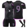 Teens Kids Adults Football Kits Sport Training Jersey Set with Socks 2023-24 Bayern Away #9 Harry Kane