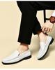 Heren Slip-On Leren Instappers – Grote Maat Casual & Zakelijke Rijschoenen