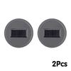 2pcs Universal Car Interior Decoration Cup Pad Auto Anti Slip ert Cup Pads Car Solar Charging LED Cup Holder Car Accessories