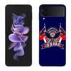 Fondo U. De Chile LOGO Phone Case For Samsung Z Flip 7 6 5G Galaxy Z Flip 5 4 3 Black Hard Cell Cover Luxury PC Shell Coque