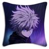 Hot Anime Comics Hunter×Hunter Pillow Covers Cartoon Sofa Decorative Home Double-Sided Printing Short Plush Cute Cushion Cover