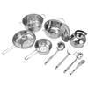 Cookware Set Stainless Steel Rustproof Stick Proof Thickened Pots Pans Set for Home Kitchen Restaura