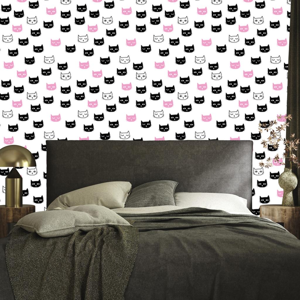 Cats Wallpaper for Living Room and Bedroom 50x1000