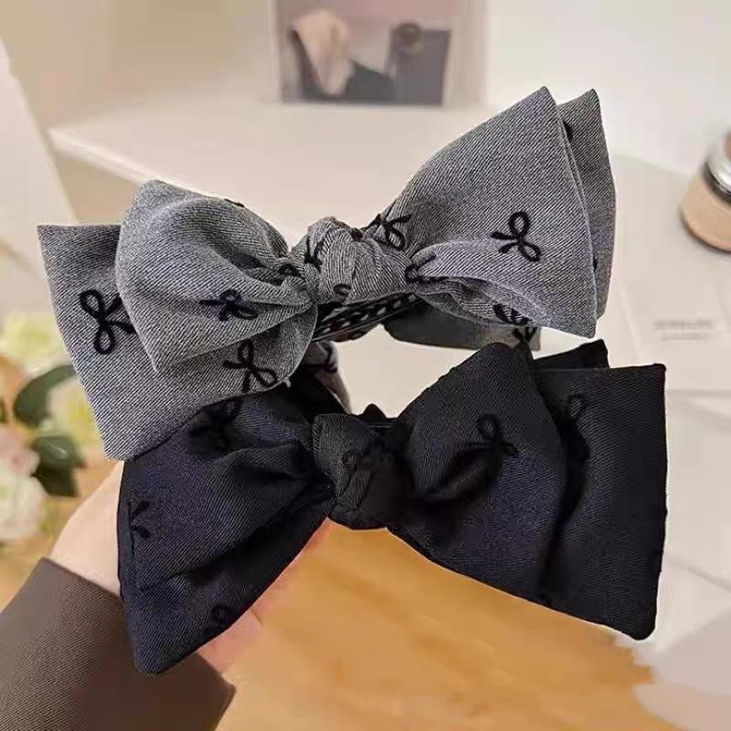 1 Stück Retro Schleifenspange Elegant Hoher Pferdeschwanz Clip Süßer Dutt Haarclip Süßer Hochsteckfrisur Clip Kopfschmuck