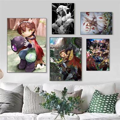 1pc Hot Anime Made In Abyss Poster HD Posters Home Room Bar Cafe Decor Art Wall Painting Picture