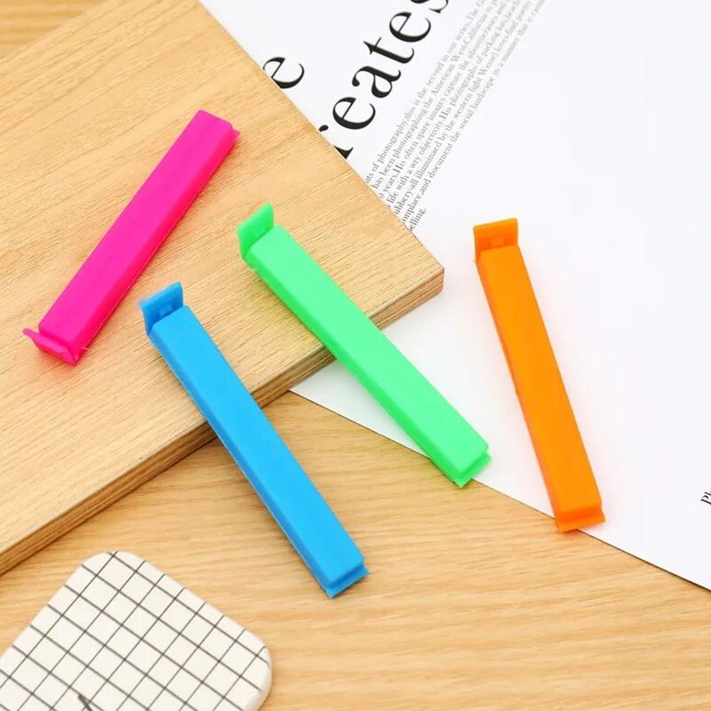 10PCS/Pack Sealing Clip Food Snack Sealer Clamp 7/11cm Size Available Plastic Clip Suitable for Kitchen Storage Package Tool ZYF
