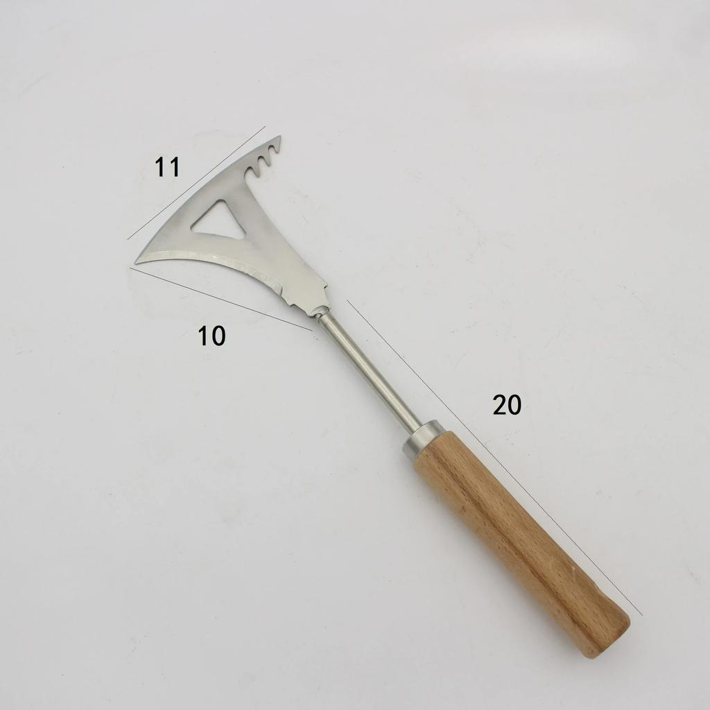 Manual Weed Remover Stainless Steel Spatula Weed Puller Garden Crack Weeder For Outdoor Yard Hoe Gardening Tools