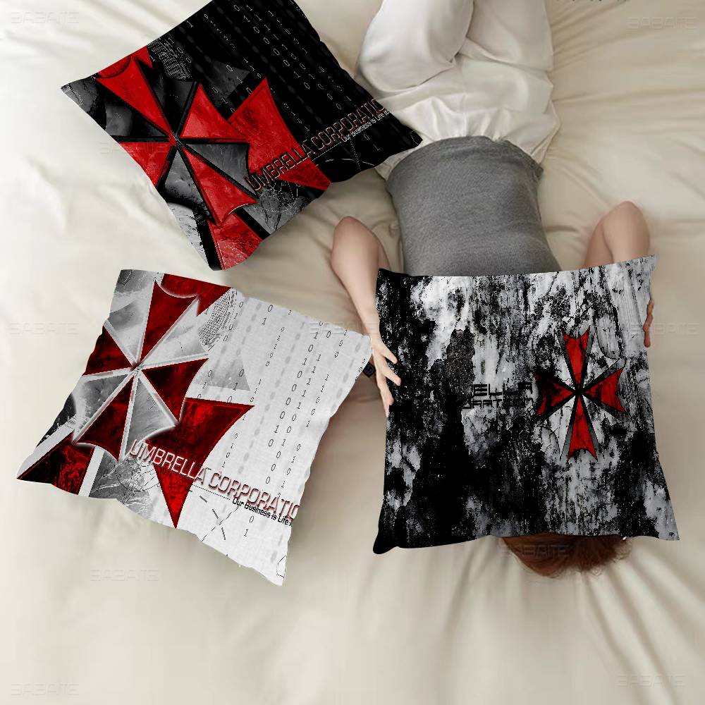 Game E-Evils Cool R-Resident Cushion Cover Polyester Sofa Cushions Decorative Throw Pillows Home Decoration Pillowcover