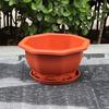 Air Circulation Flower Pot Breathable Thickened Plastic Planter for Bamboo Clivia Drainage Holes Downward Growth Pot for Home Garden Balcony