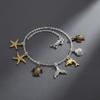 Metal Scallop Marine Organism Charms Mixed 20g / 100g DIY Jewelry Accessories  for Gifts