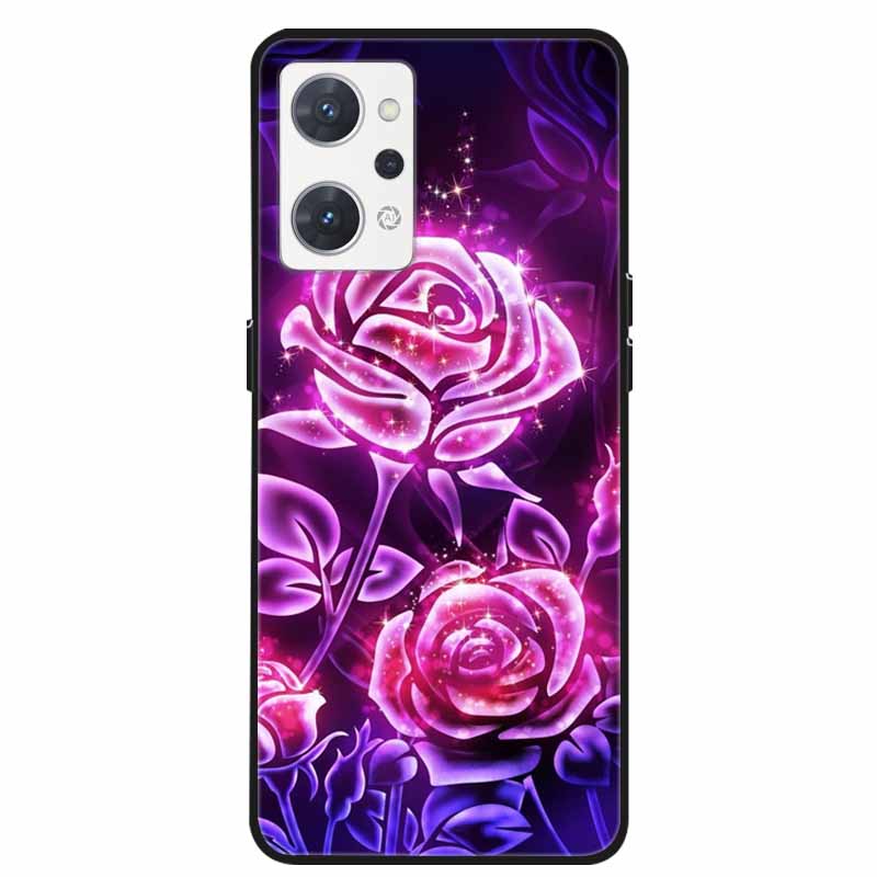 For Oppo Reno 7A 9A Case Phone Cover Soft Silicone Shockproof TPU Funda On For Oppo Reno9 A 5G Protection Capa Reno7 A / Reno9A