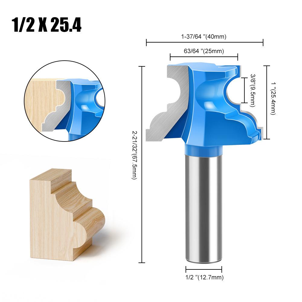 Konvexes Kaisermesser Minhuang-Messer Polygonales Messer Graviermaschine Armlehnenmesser Holzbearbeitungsmesser Tisch- und Stuhllinienmesser Bogenmesser Klingenmesser