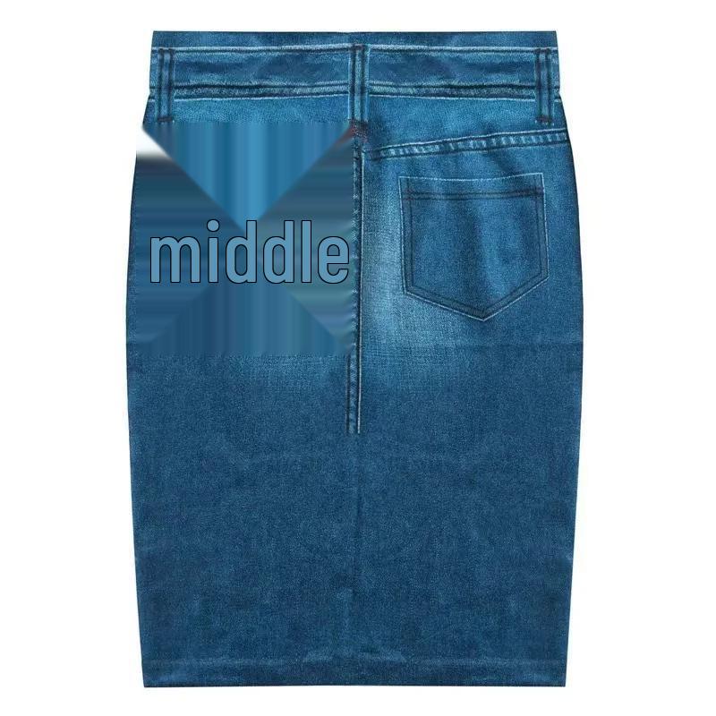 Summer Retro High-Waist Slimming Mini Skirt for Women - Plus Size Available