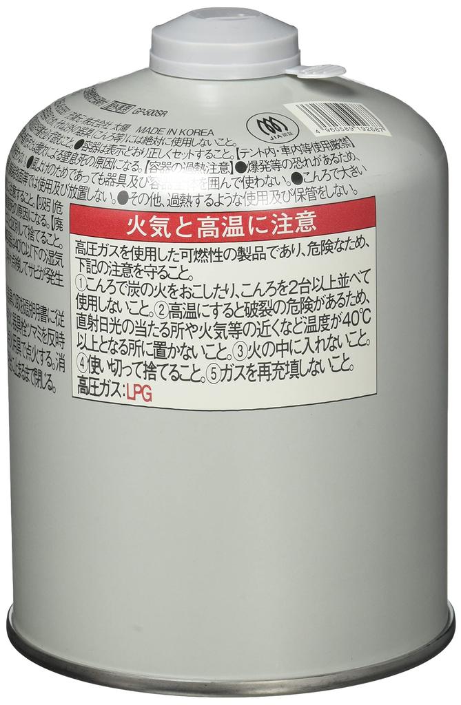 Snow Peak Giga Power Gas 500 Iso GP-500SR (x 6)