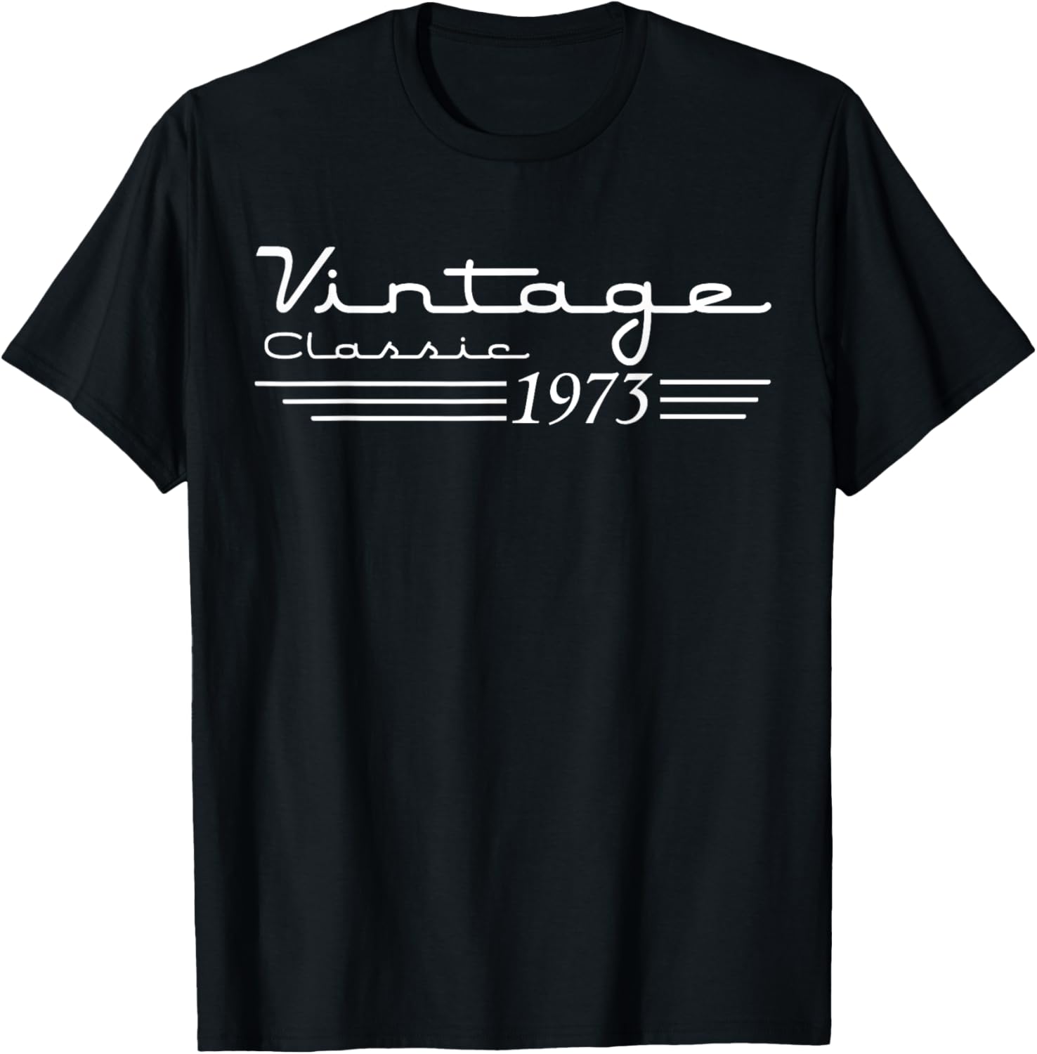 

1973 Vintage Birthday Retro Limited Edition Men Woman Gift TShirt Cotton Unisex Summer Streetwear Tops Print on Demand Shirt S