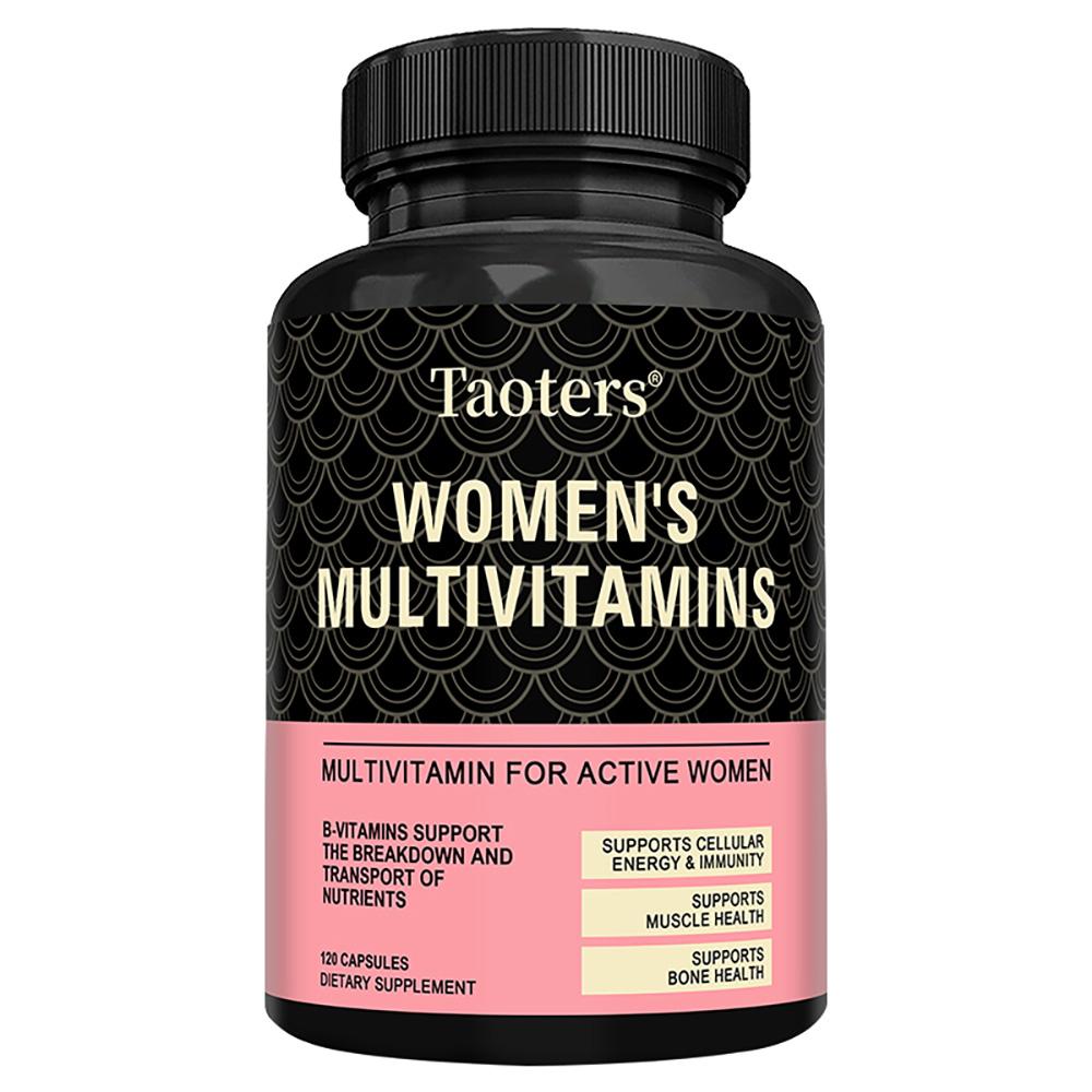 Women's Multivitamin Capsules - A Multivitamin Specially Designed for Active Women, 120 Capsules Per Pack