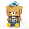 Creative DIY Kumamoto Bear Street View Ice Cream Shop Building Block,  City Model Bricks , Boys Girls Children Toys Adult Gift