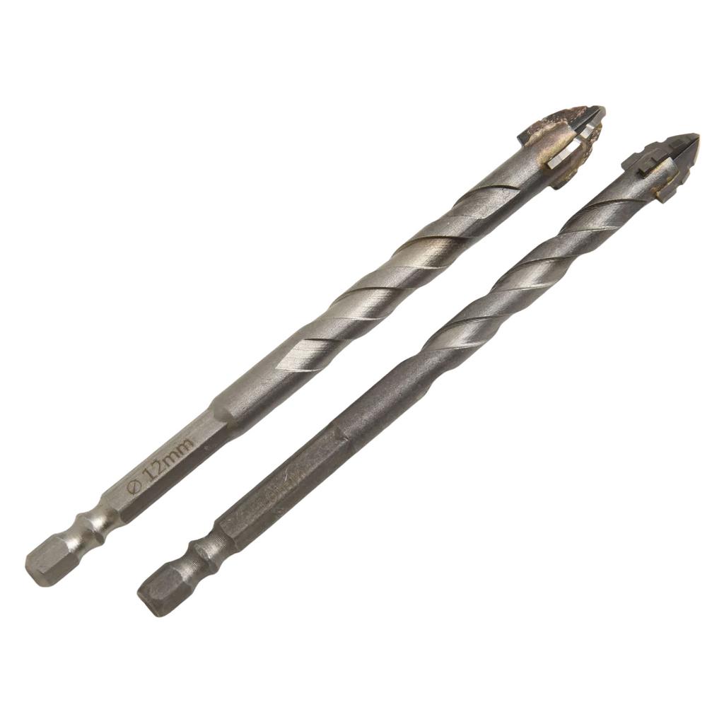 DIY Projects Approx.8mm Glass Tile Drill Efficient Tile Punching Tool Set Electric Drill Hex Shank Diameter 6.35mm
