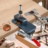 35mm Hinge Jig - Precise Boring Guide with Adjustable Edge & Quick Clamp - Hardened Drill Bits for Cabinetry, Furniture DIY