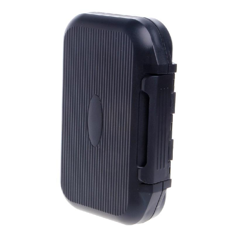 1 Pc Portable Fishing Baits Case Waterproof Dual-Layer Fly Fishing Bait Storage Box