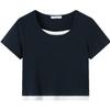 TonLion Women's Colorblock Short-Sleeve T-Shirt