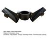 Yousheng Dual Flag Pole Mount, Aluminum Dual Flag Holder for Trailer Hitch, Fits 2-2.25 Inch Receivers, Heavy Duty RV Flag Stand, Outdoor Camping