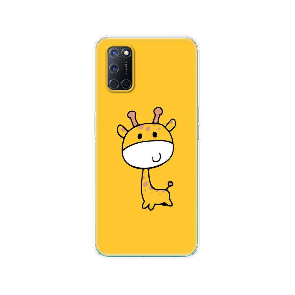 For OPPO A52 Case A92 A72 Case 6.5" Silicon Soft TPU Back Phone Cover For OPPO A 52 72 92 Case OPPOA92 OPPOA72 OPPOA52 Case Bag