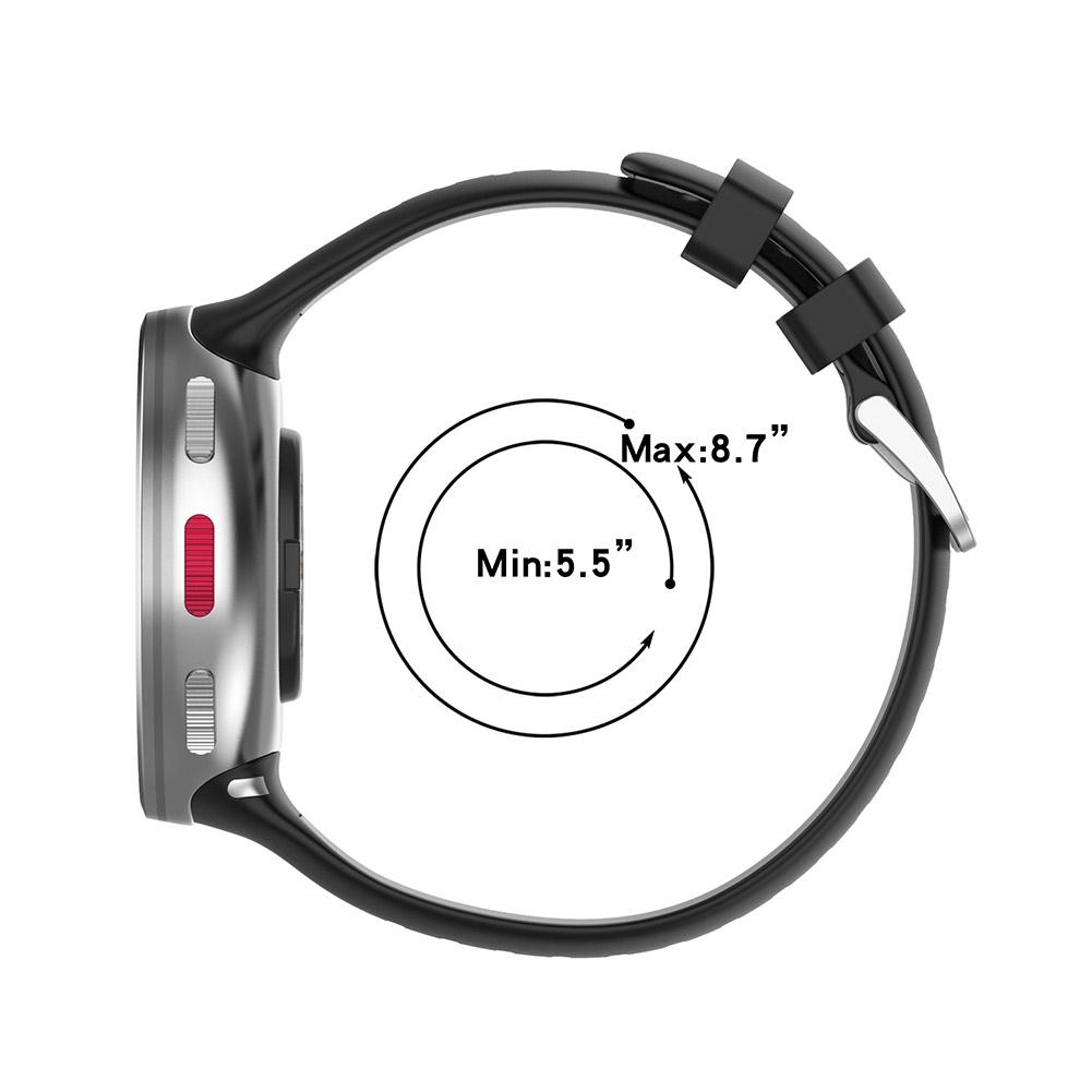 Sportovní silikonový řemínek Pro chytré hodinky Polar Vantage V2 Originální styl Náhradní náramek Náramek Řemínek na hodinky Příslušenství